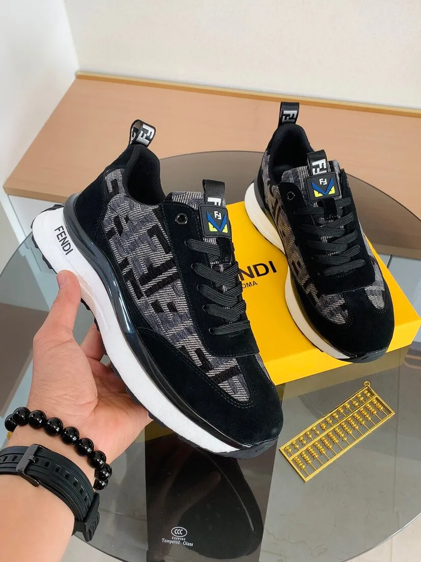 Factory price 442 (fendi) New style casual 👊🏻 upper 🇮🇹 imported cowhide fabric 🇩🇪 lining imported breathable mesh lining. The original outsole is molded to reflect the identity of every man, and the upper foot is stable and elegant🚶🏻🚶🏻High-end customized original version📯No matter the wind or rain, the shoe last remains unchanged and can withstand the verification of time🔍️,🔵 Size: 38-44